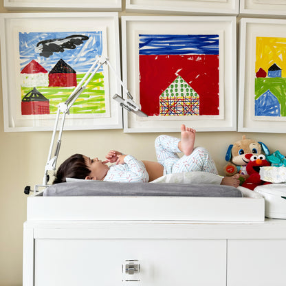 The Baby Arm™ – Hands-Free Adjustable Phone & Tablet Holder for Easy Diaper Changes